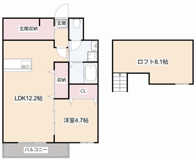 ハイバレーノルドの物件間取画像