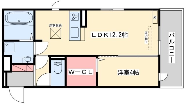 D-residence南芥川町の物件間取画像