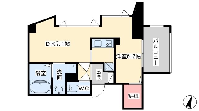 CASA　MIAの物件間取画像