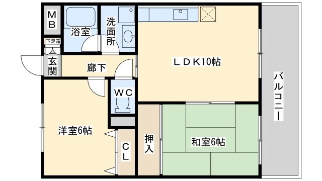 ソシア・メルベーユの物件間取画像