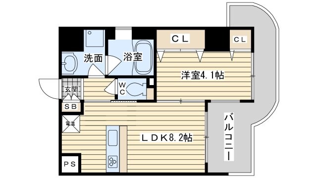 コルテ・ビラージュの物件間取画像