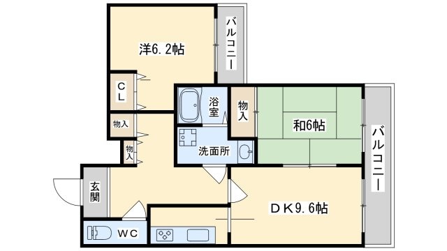 クレアメゾン氷室の物件間取画像