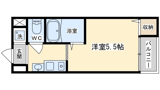 摂津ビルの物件間取画像