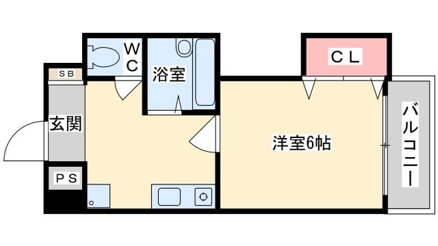 プリミエール高槻の物件間取画像