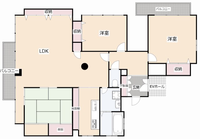 畠山ビルの物件間取画像