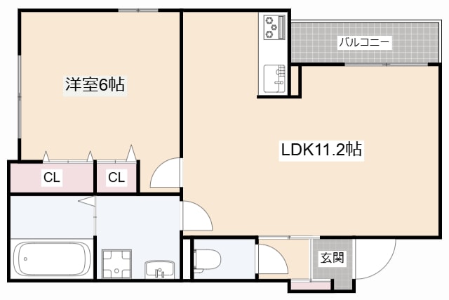 オルテンシアの物件間取画像