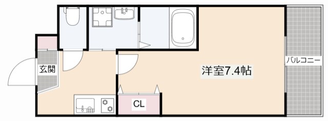 AILE南茨木の物件間取画像