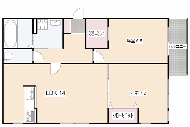 MOCXION　MANOIRの物件間取画像