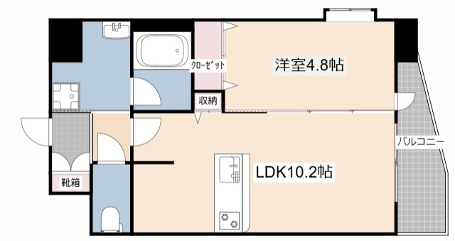 スプランディット茨木天王の物件間取画像