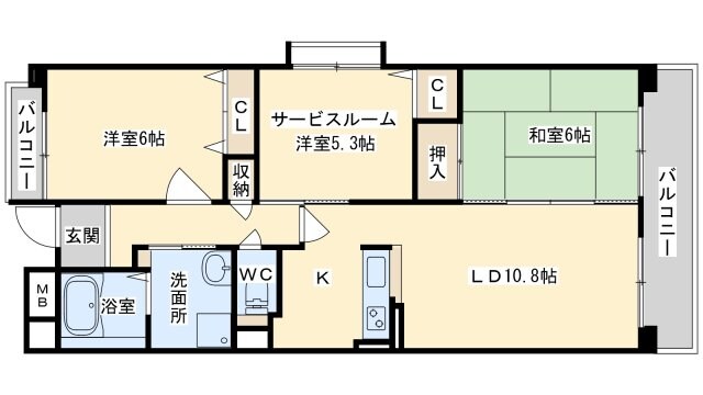 ソアールの物件間取画像