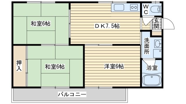 ジョリメゾンの物件間取画像