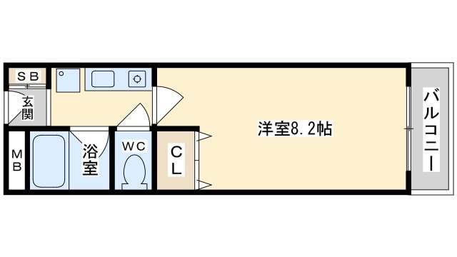 ボナール青葉丘の物件間取画像