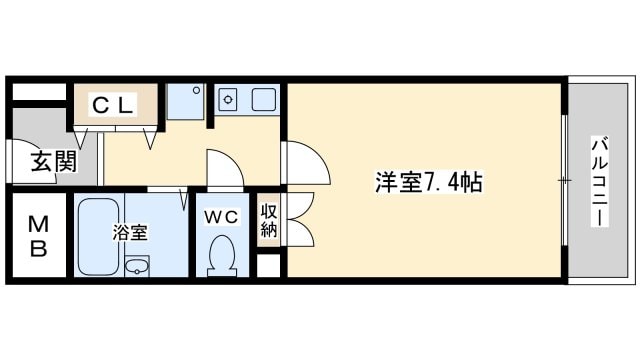 アーク福西の物件間取画像