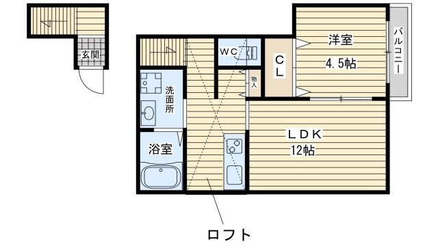 ビエネストの物件間取画像