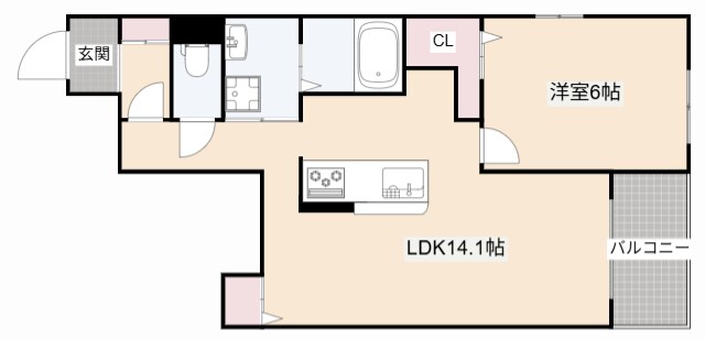 パイン　ルーツⅢの物件間取画像