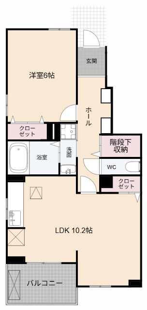 ヴィラ　カレント　ウエストの物件間取画像