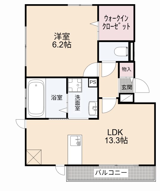 パークコート楓の物件間取画像