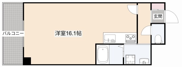 フレアコートの物件間取画像