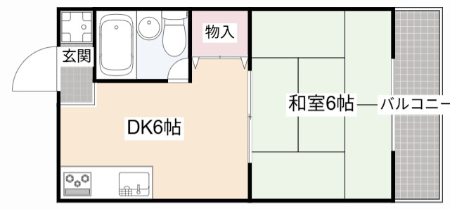 エステートピア緑ヶ丘の物件間取画像