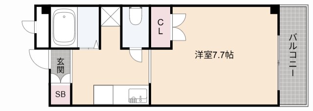 ウエストコーポの物件間取画像