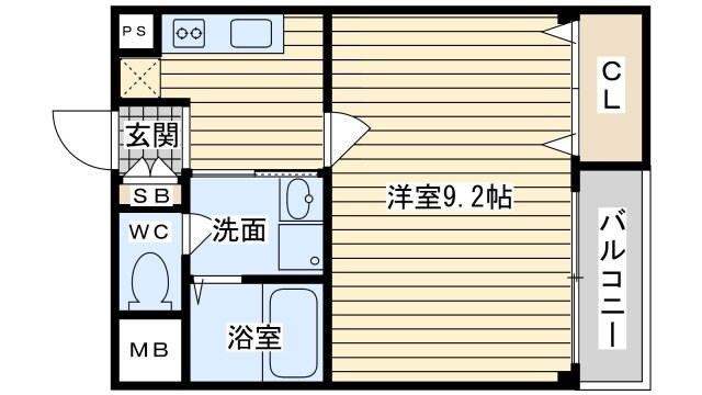 コージーコートの物件間取画像