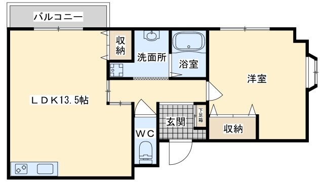 郡山薩摩マンションの物件間取画像