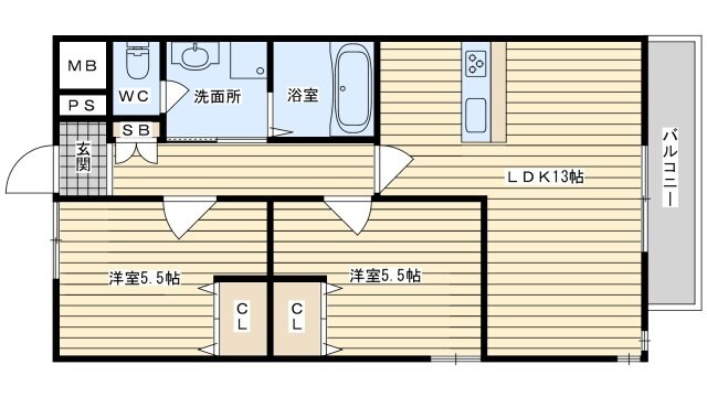 ステラガーデン茨木の物件間取画像