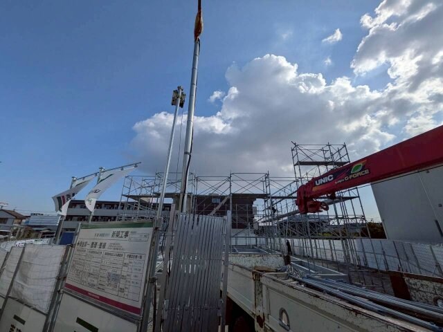 茨木市宇野辺アパート新築工事の物件内観写真