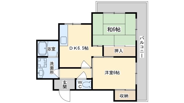 グリーンピア高槻の物件間取画像