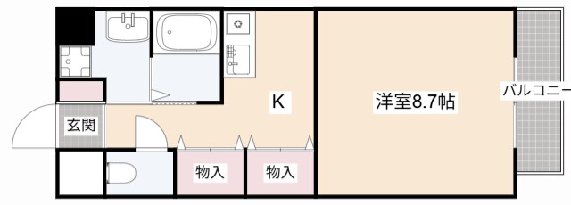 ＭＡＥＫＡＷＡ　ＢＬＤ　【マエカワビル】の物件間取画像