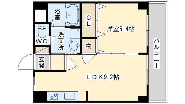 ヴィラコンフォートの物件間取画像