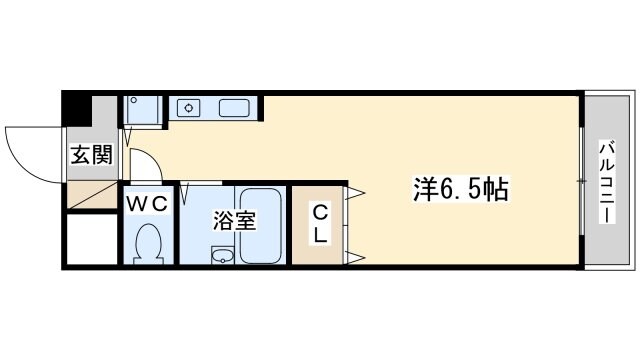 サンフェイム黒田の物件間取画像