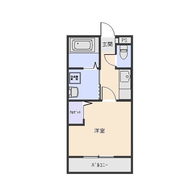 ネクストハイツ赤堀Ⅱの物件間取画像