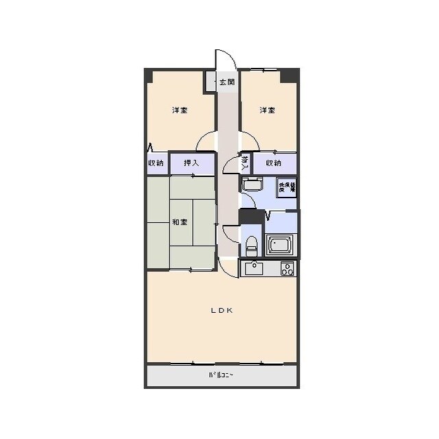 フォレストマンションの物件間取画像
