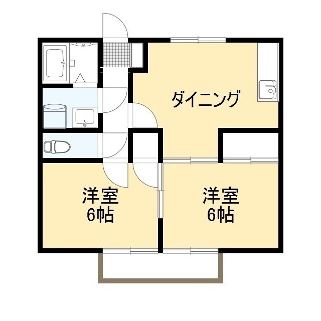 リバーサイドヒルズの物件間取画像