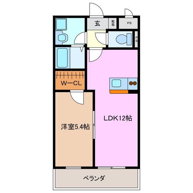 プレステージ千種　A棟の物件間取画像