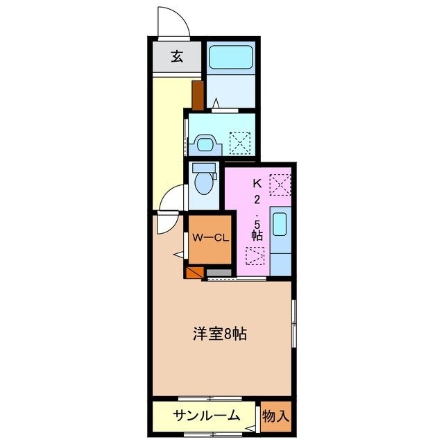 ルミエール東員の物件間取画像