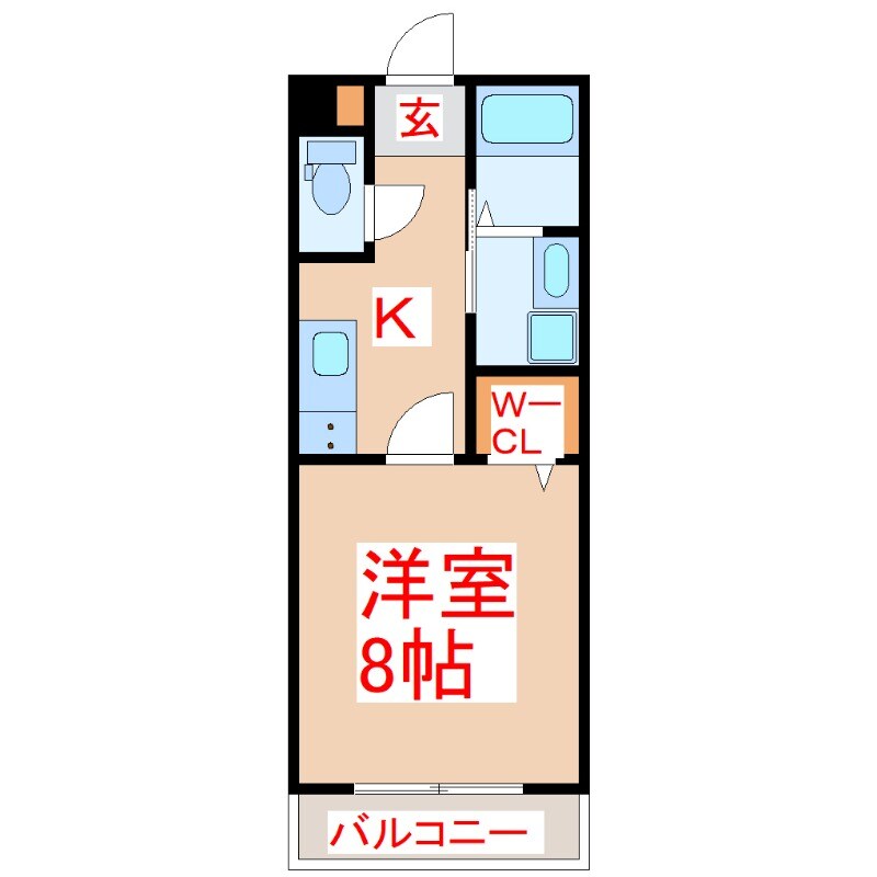 Ａ．ＲＥＫ　ＳＨＩＲＯＹＡＭＡの物件間取画像