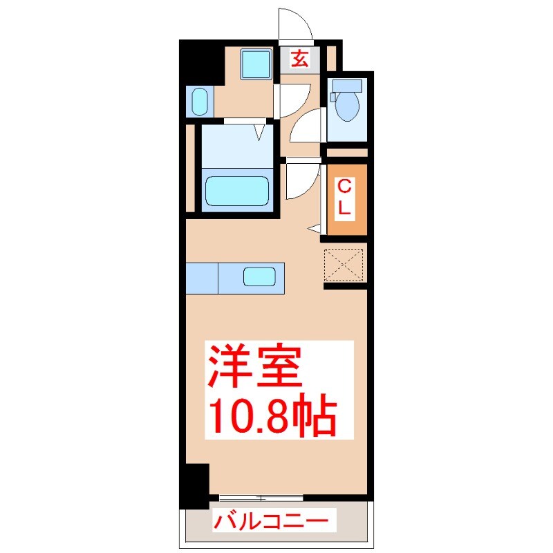 ルーカス武之橋の物件間取画像