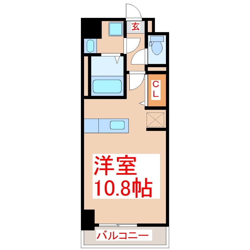 ルーカス武之橋の物件間取画像