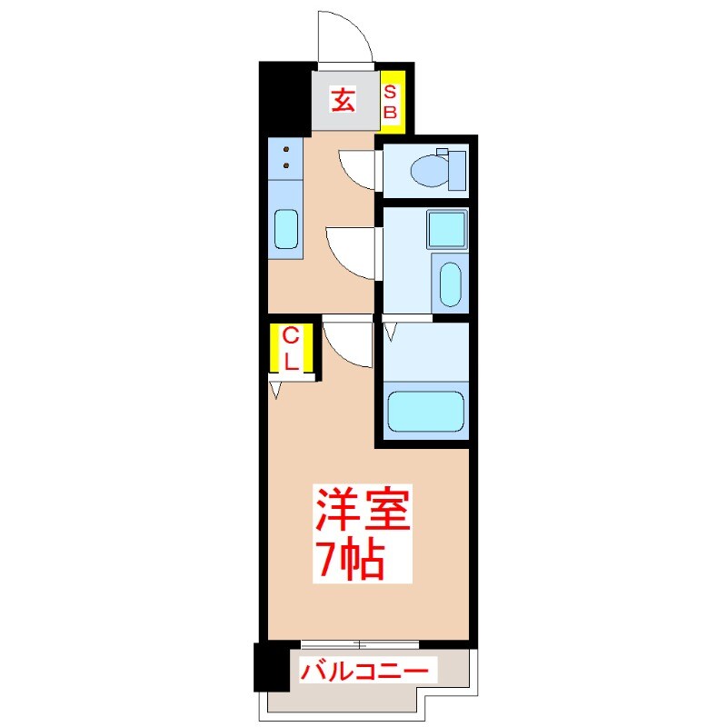 Ｓ－ＲＥＳＩＤＥＮＣＥ加治屋町ａｃｈｉｅｖｅの物件間取画像