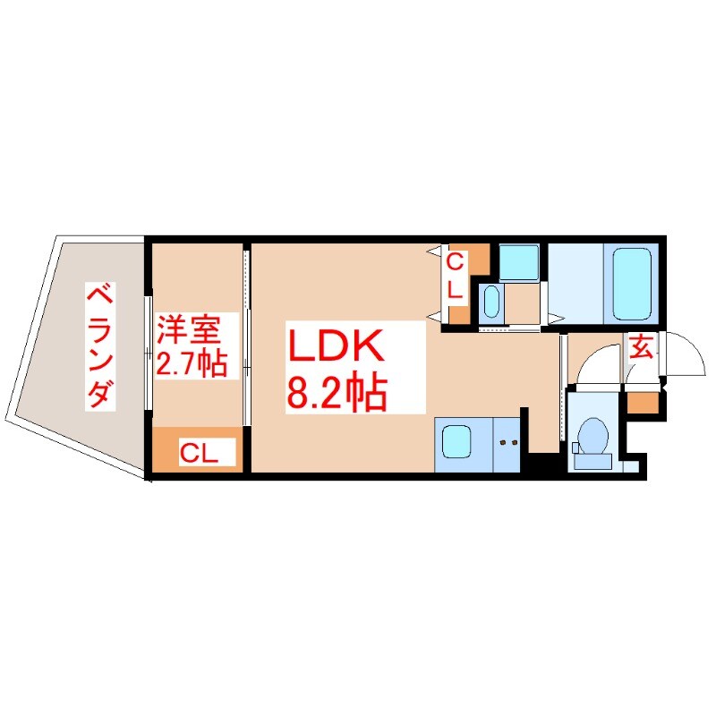 Ｇ／ａｎｃｈｏｒの物件間取画像