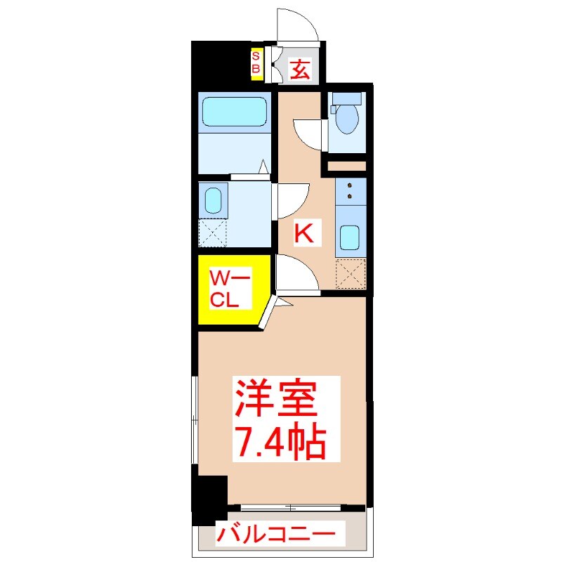 物件間取画像