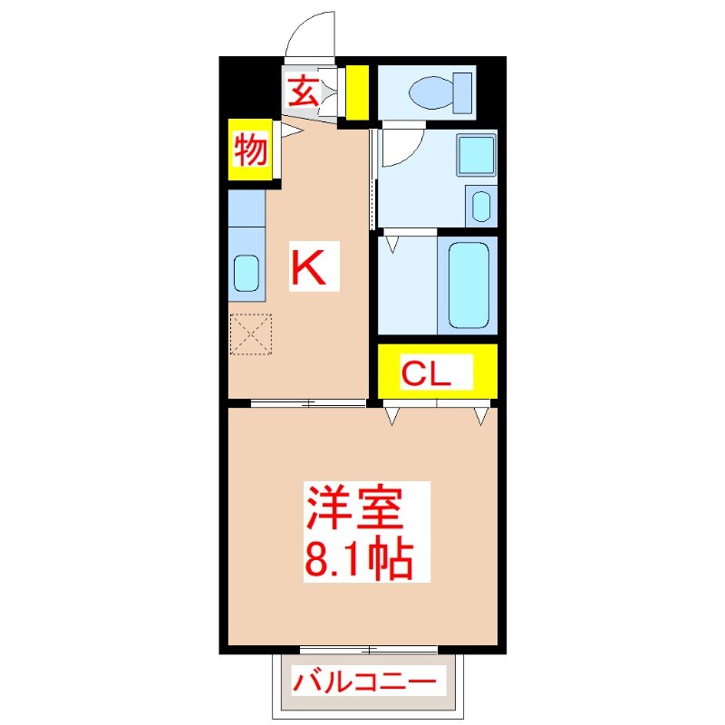 フラットＣＯＭの物件間取画像