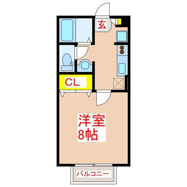 モナリエアルファーの物件間取画像