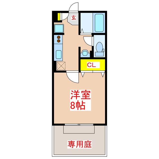 モナリエアルファーの物件間取画像