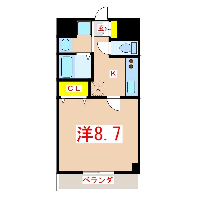 ＡＸＩＳの物件間取画像