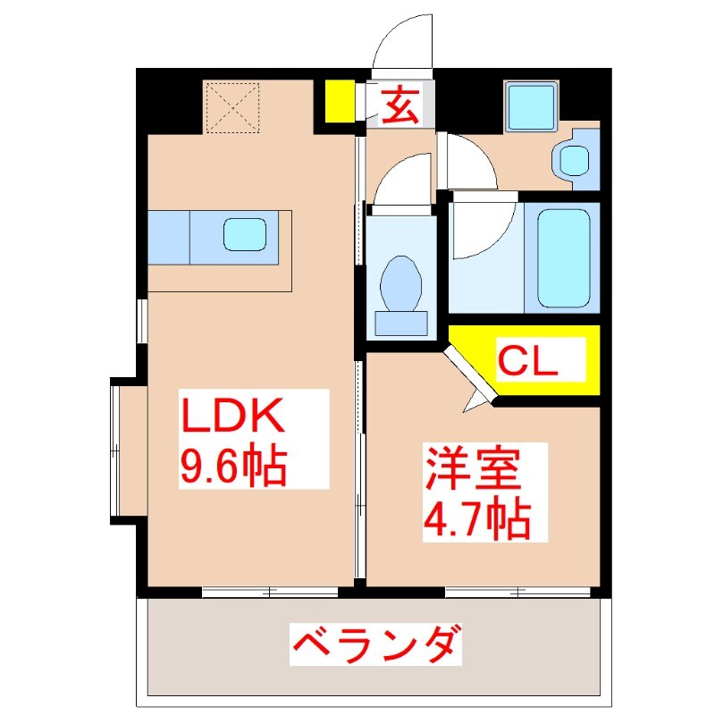 フォルマーレの物件間取画像