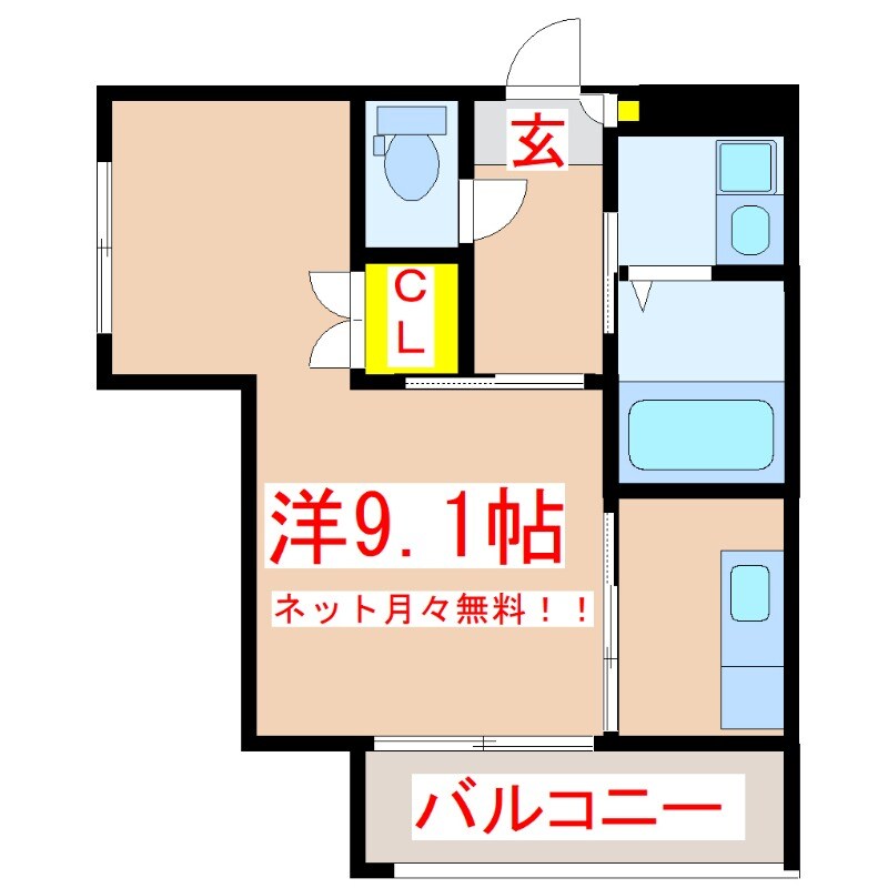 アンナプルナー　Ⅰの物件間取画像