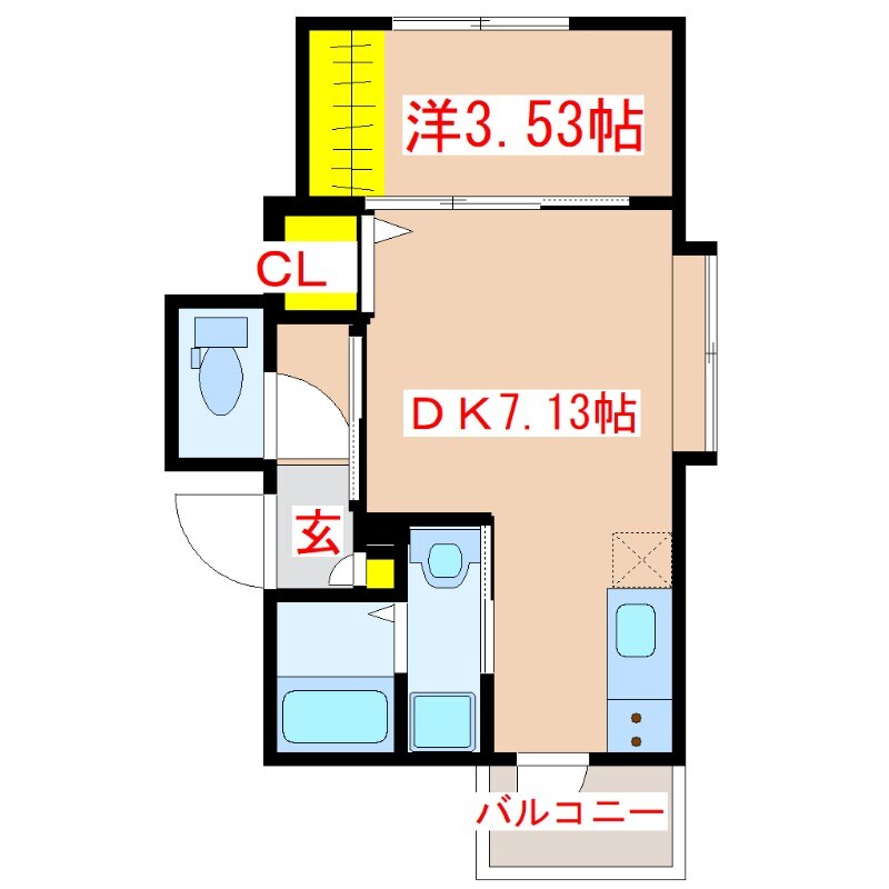 ａｍｏｕｒの物件間取画像